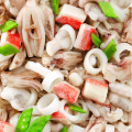 Frozen IQF raw mixed seafood in Fish